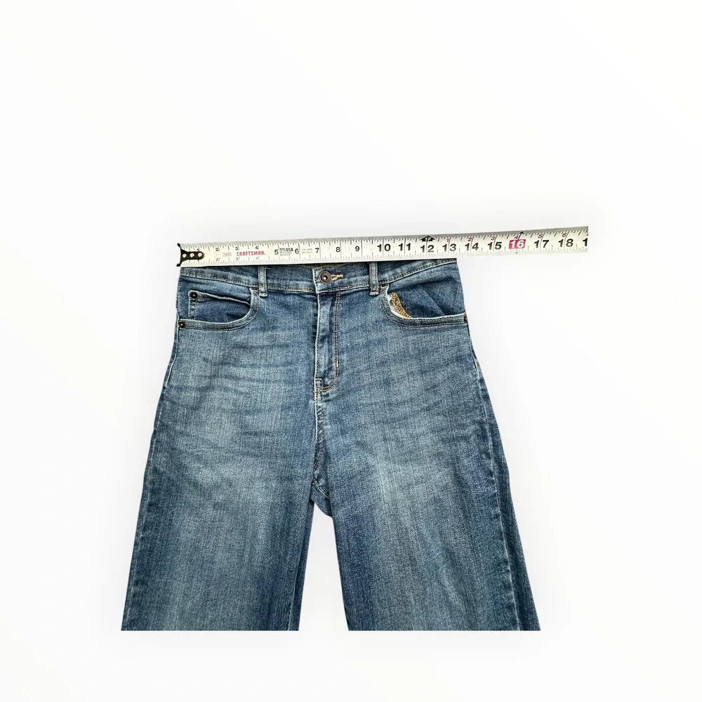 The Children's Place Jeans Boys 12 Blue Straight Leg Stretch Adjustable Waist